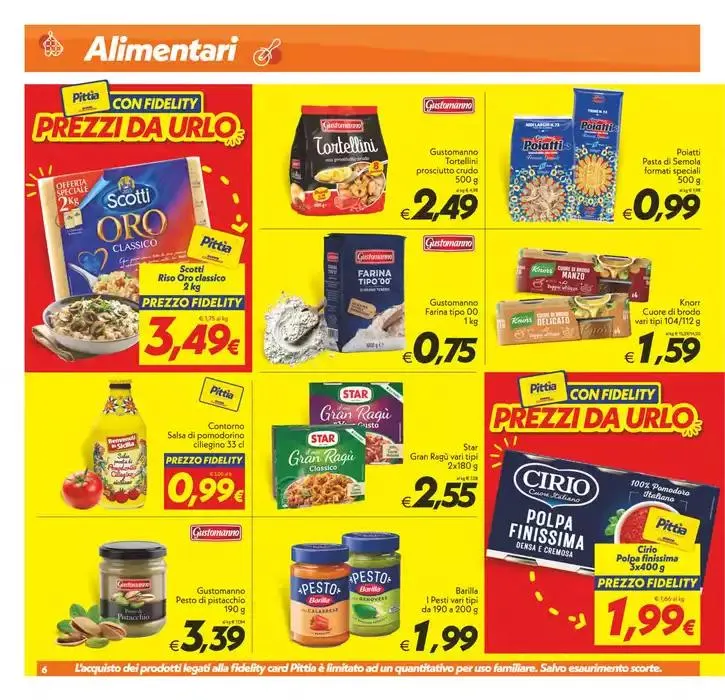 Prezzi da urlo! da 21 marzo a 31 marzo di 2025 - Pagina del volantino 6