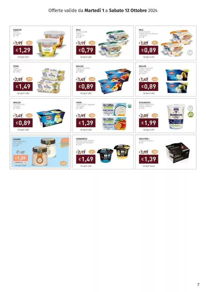 Belli buoni bio da 1 ottobre a 12 ottobre di 2024 - Pagina del volantino 7