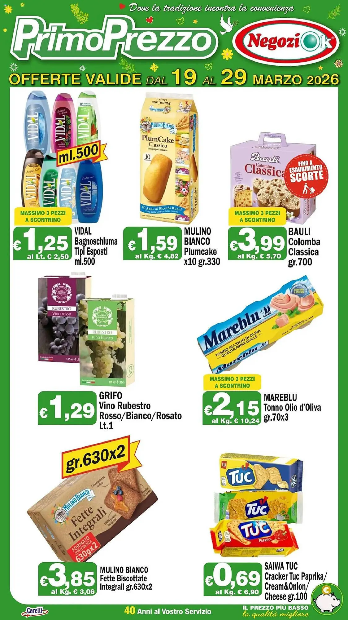 Volantino Primo Prezzo da 19 marzo a 29 marzo di 2026 - Pagina del volantino 2