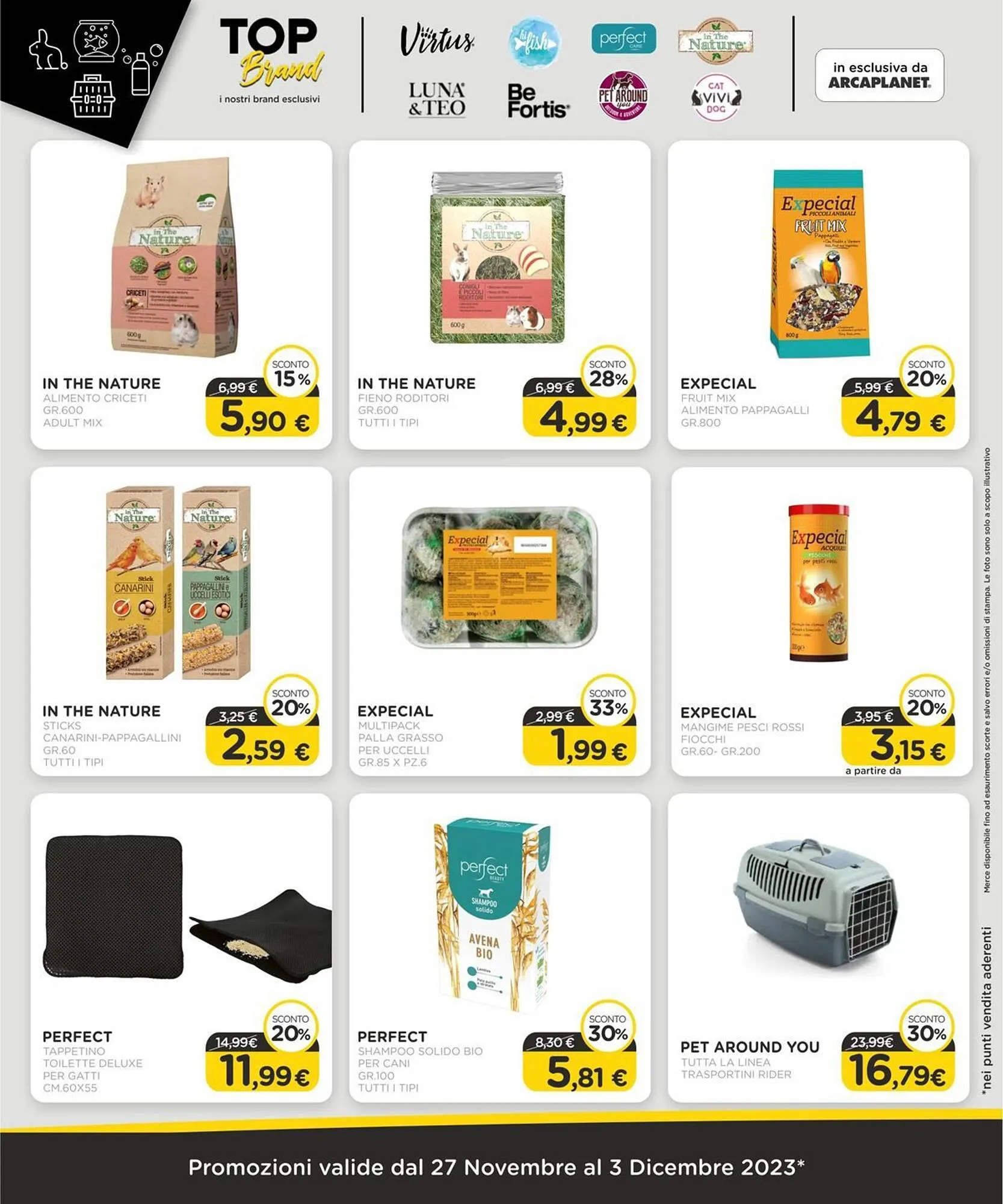 Volantino Arcaplanet da 27 novembre a 3 dicembre di 2023 - Pagina del volantino 4