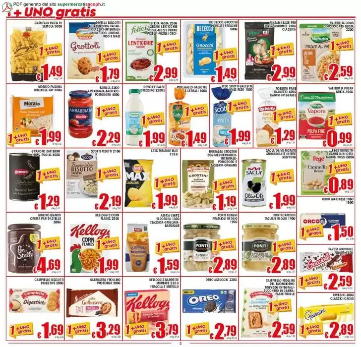 1+ uno gratis da 2 maggio a 13 maggio di 2025 - Pagina del volantino 2