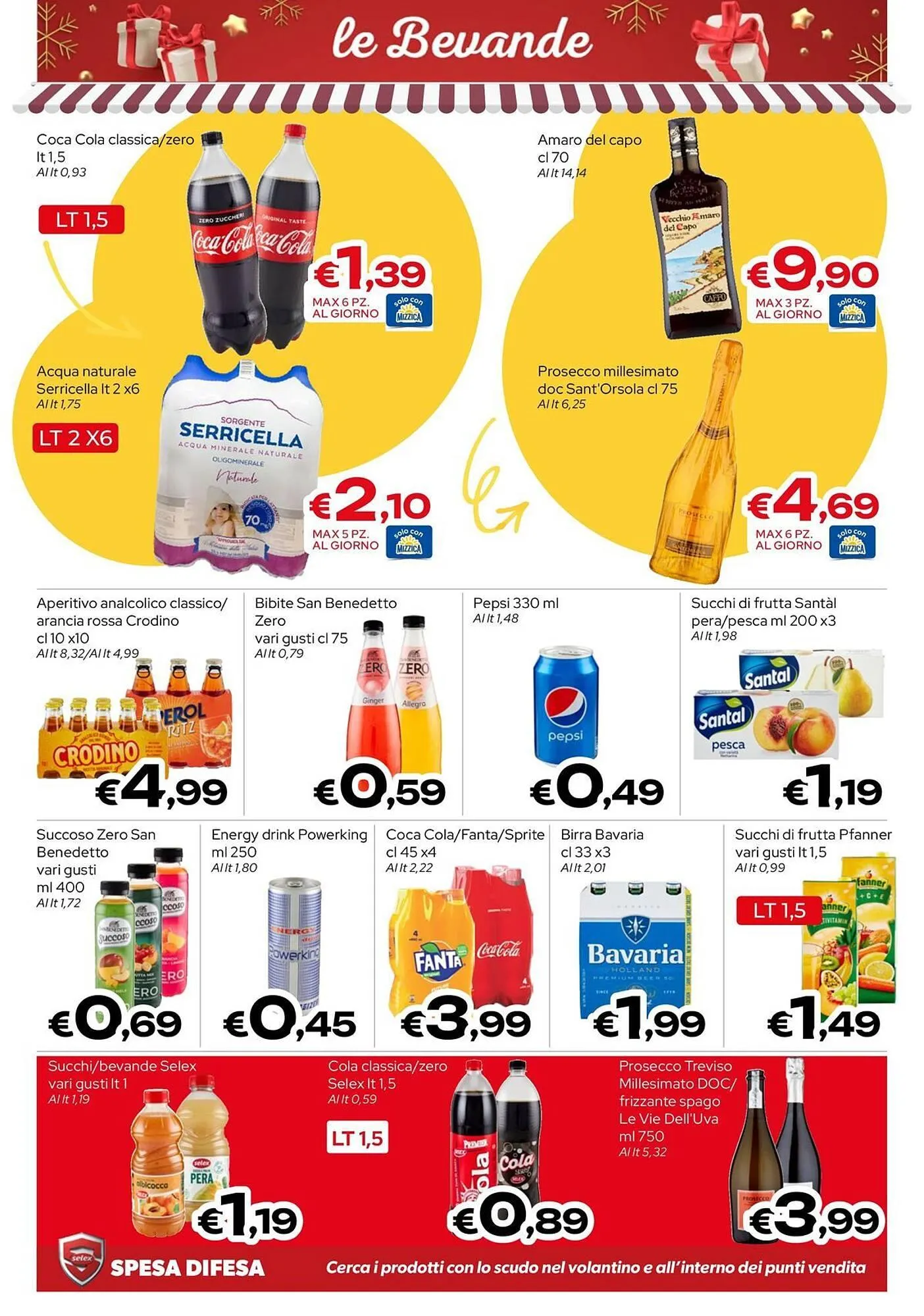 Volantino MAX Supermercati da 17 dicembre a 31 dicembre di 2025 - Pagina del volantino 16