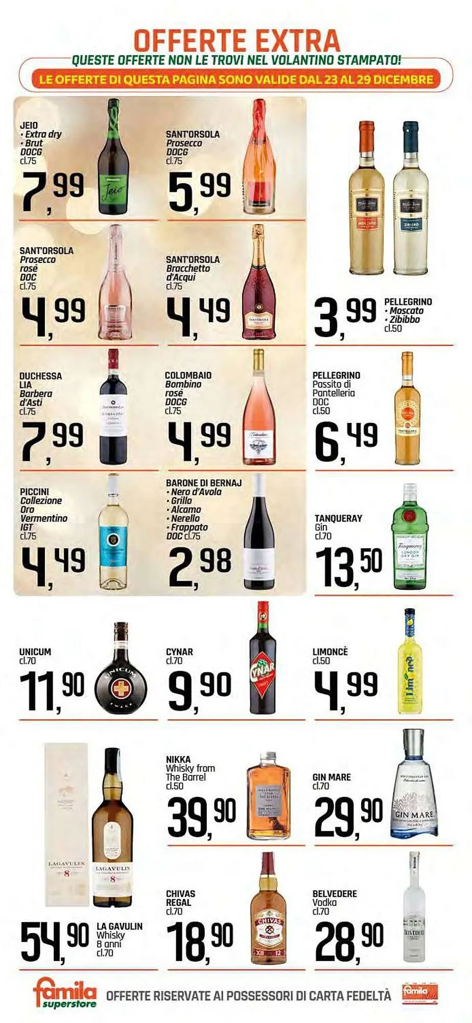 Volantino Famila Superstore da 23 dicembre a 29 dicembre di 2025 - Pagina del volantino 29