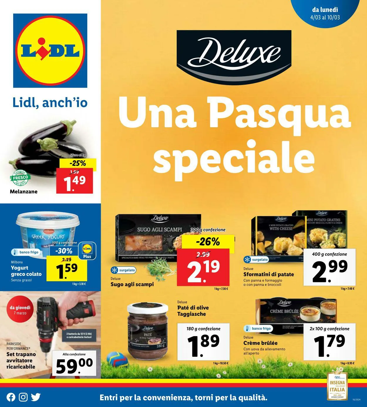 Lidl Volantino attuale da 4 marzo a 10 marzo di 2024 - Pagina del volantino 1