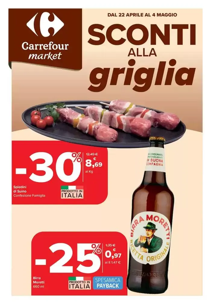 Sconti alla griglia da 1 maggio a 4 maggio di 2025 - Pagina del volantino 1
