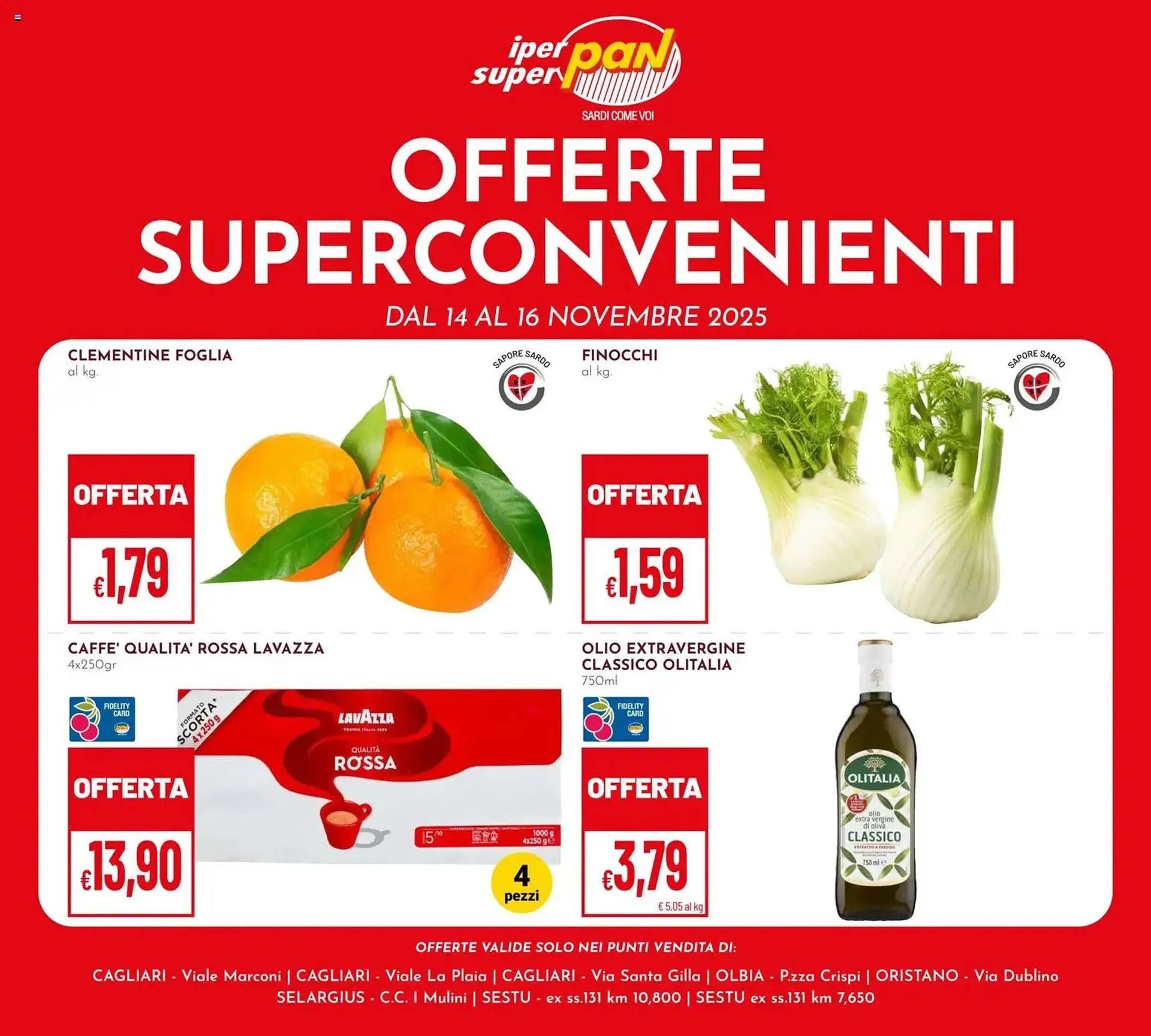 Volantino Pan da 14 novembre a 16 novembre di 2025 - Pagina del volantino 1