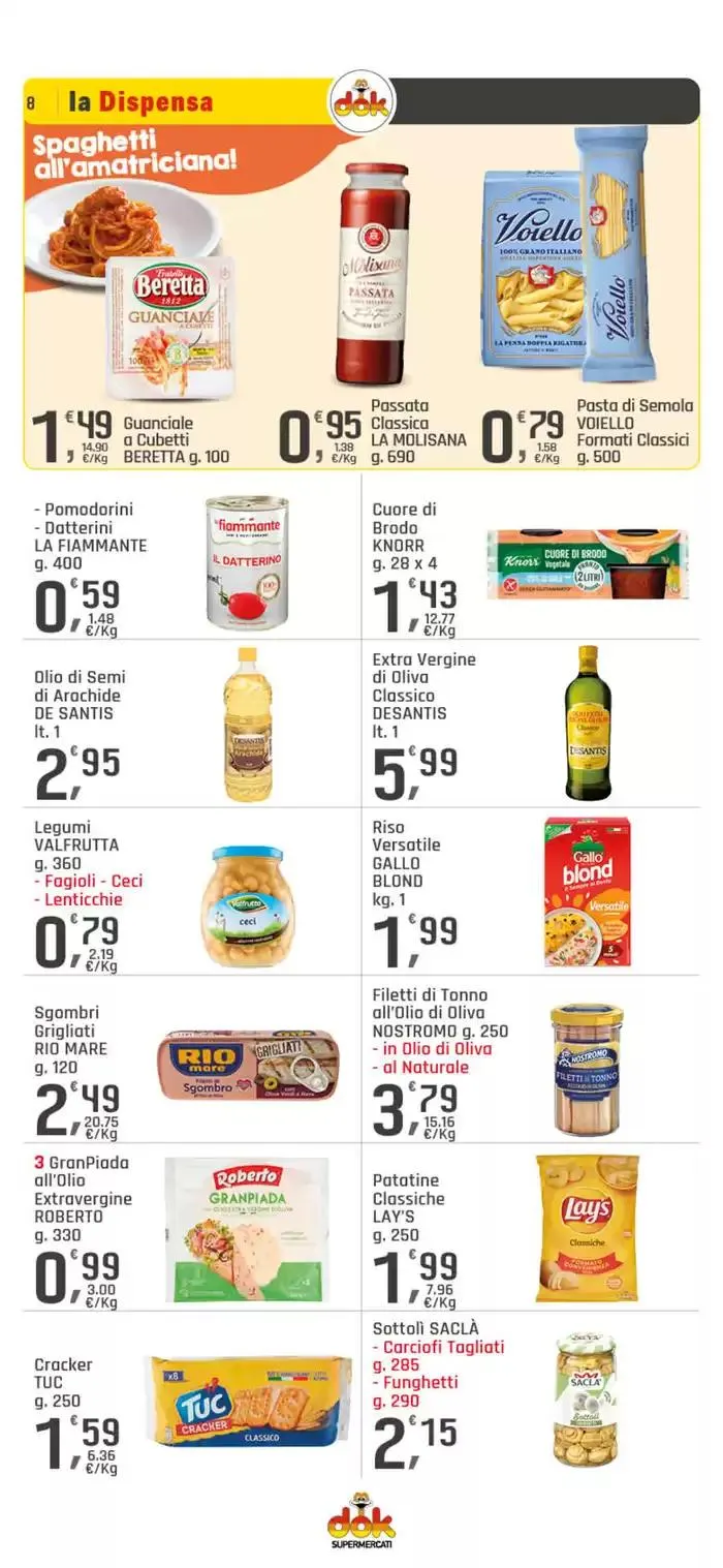 Con 20€ di spesa sconto unico da 13 marzo a 23 marzo di 2025 - Pagina del volantino 8