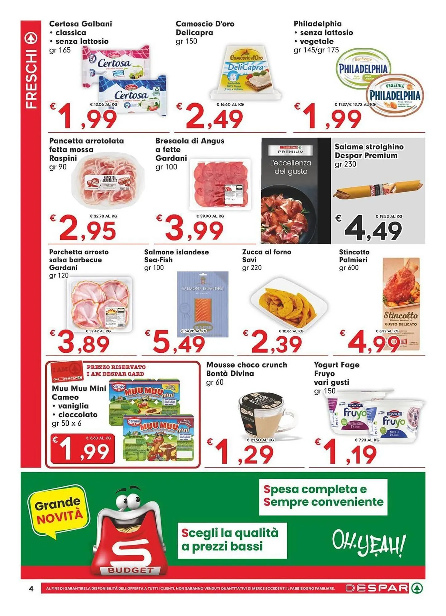 Volantino DeSpar Express da 23 ottobre a 5 novembre di 2025 - Pagina del volantino 4