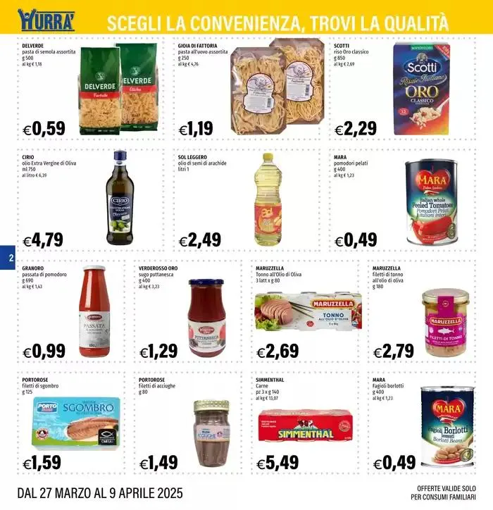 Offerte Hurra da 27 marzo a 9 aprile di 2025 - Pagina del volantino 2