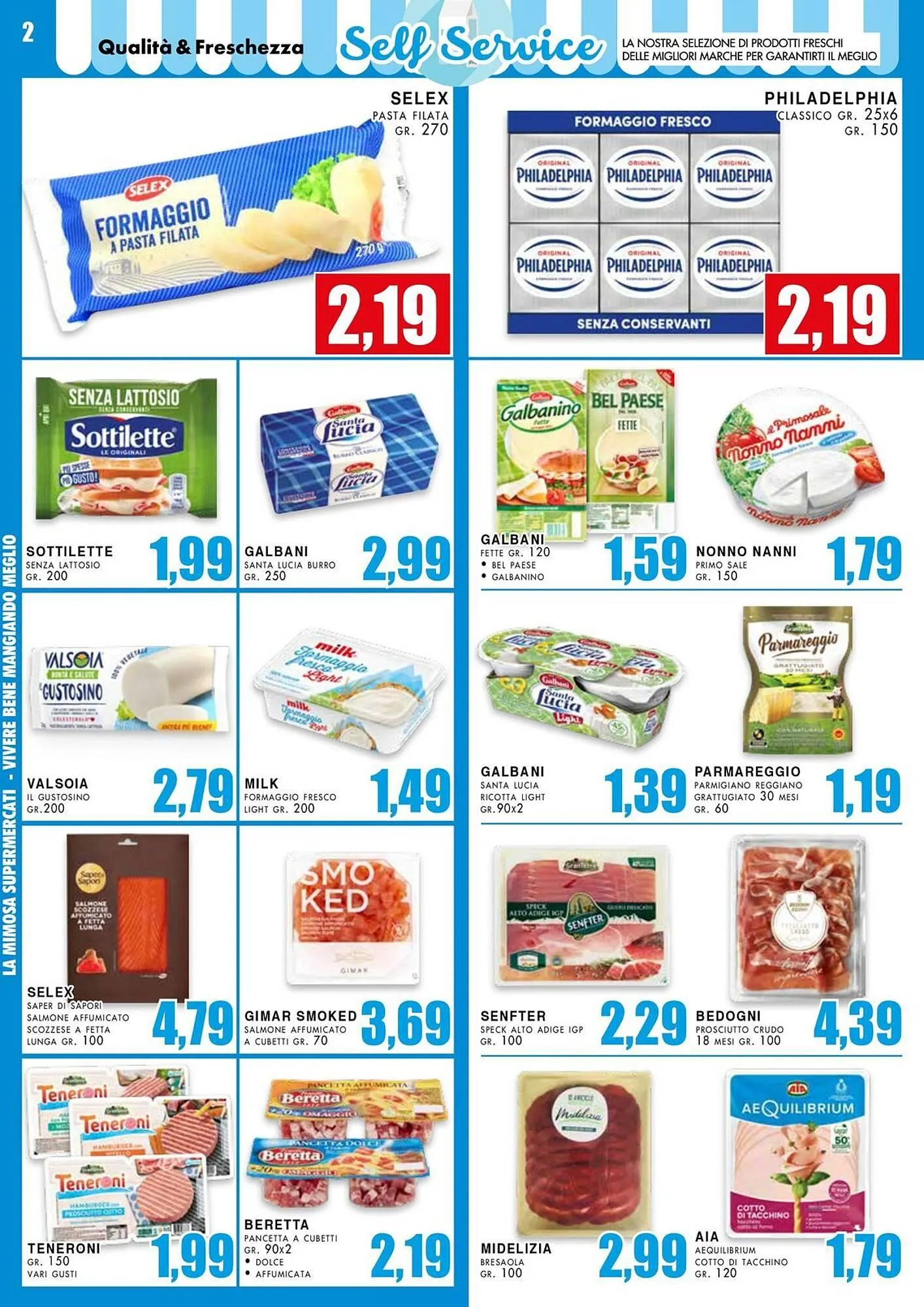 Volantino La Mimosa Supermercati da 30 giugno a 13 luglio di 2025 - Pagina del volantino 2