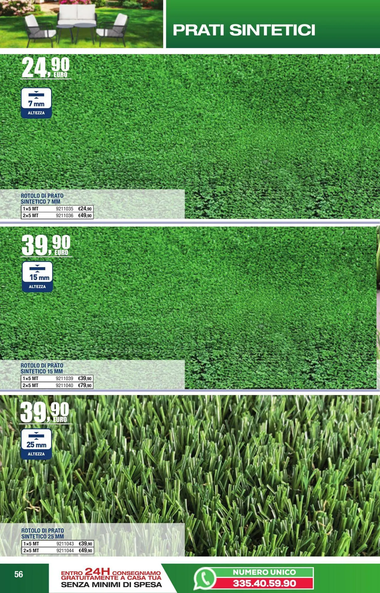 Bricofer - Roma Volantino attuale da 25 giugno a 9 luglio di 2025 - Pagina del volantino 56