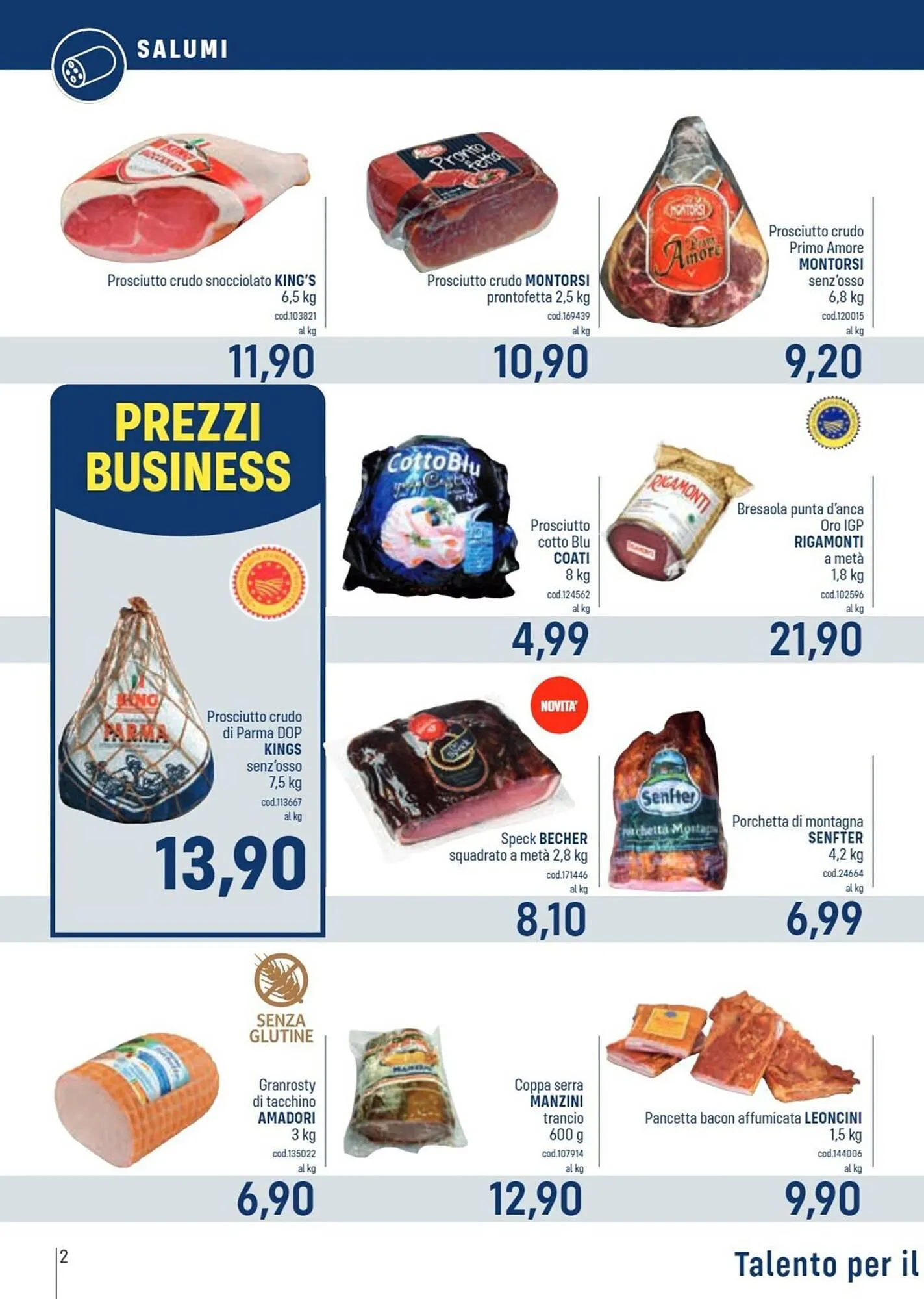 Volantino Talento Professional Store da 8 aprile a 21 aprile di 2024 - Pagina del volantino 2