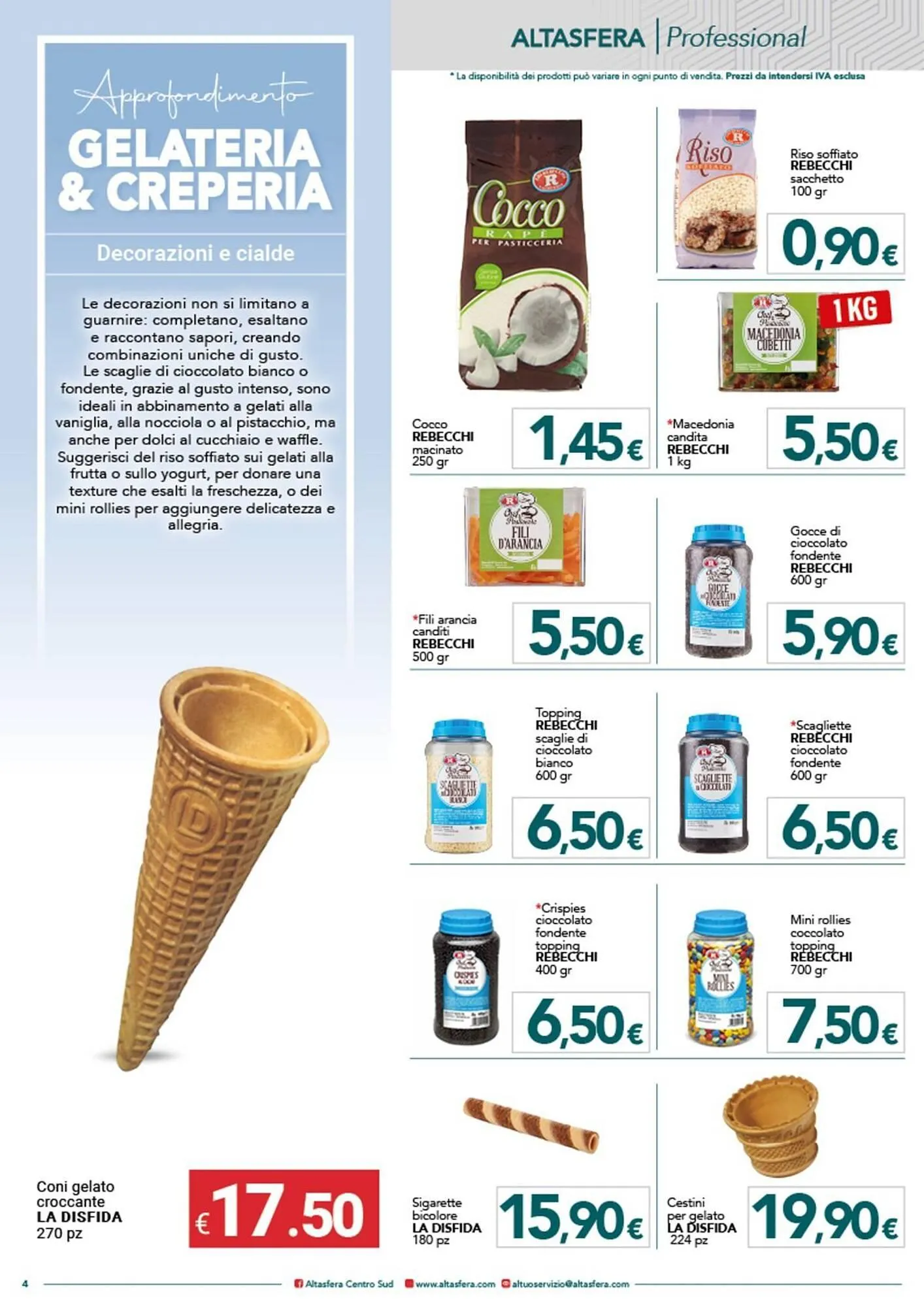 Volantino Altasfera da 4 giugno a 17 giugno di 2025 - Pagina del volantino 4