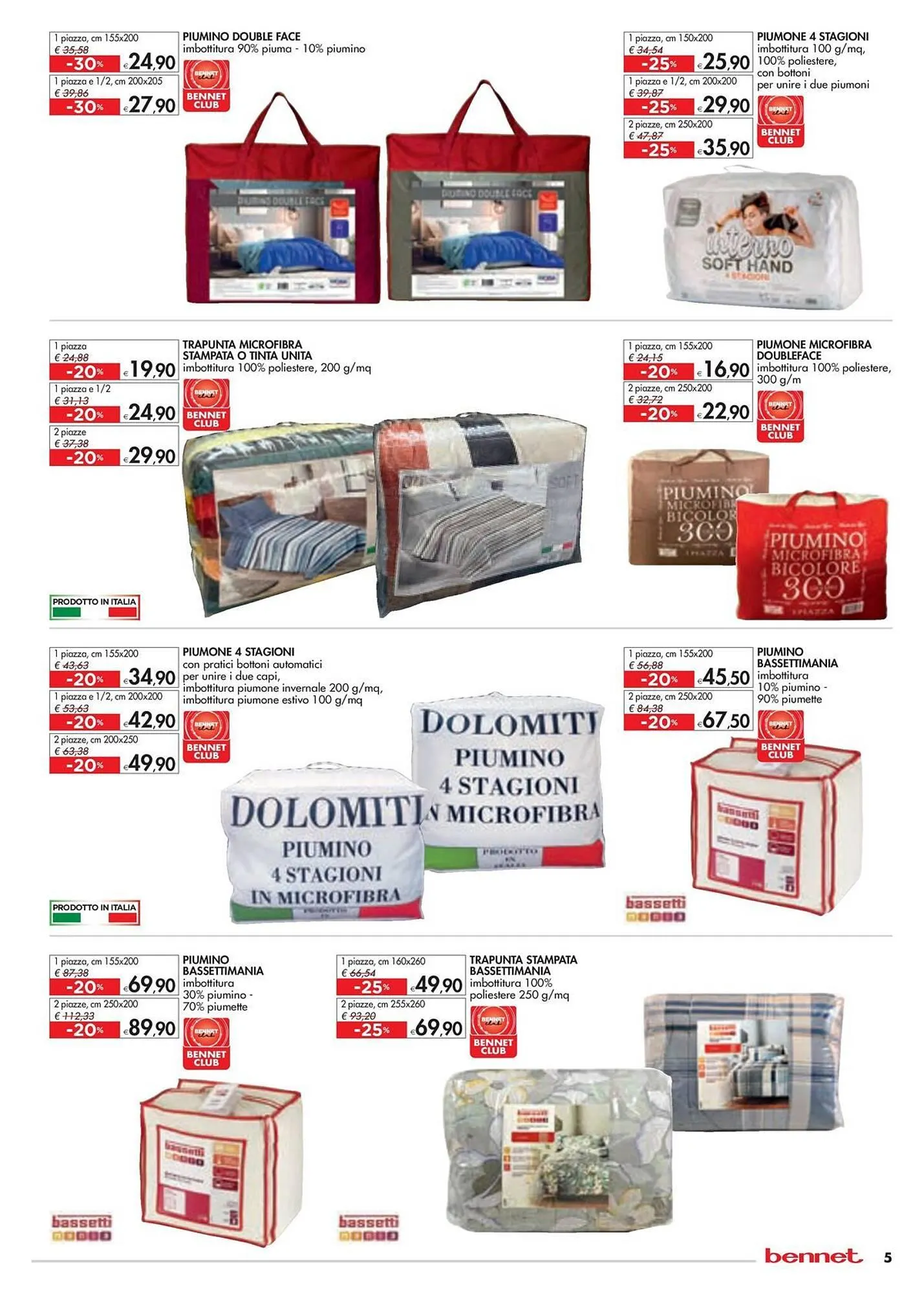 Volantino Bennet da 4 gennaio a 29 gennaio di 2025 - Pagina del volantino 5
