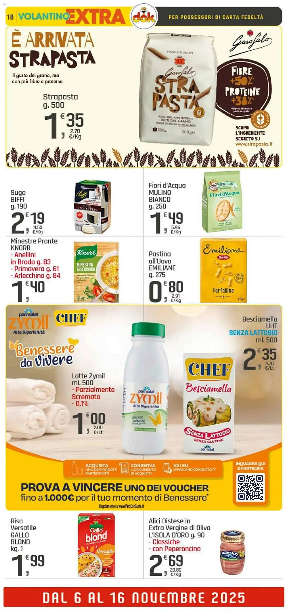 Volantino Supermercati Dok da 6 novembre a 16 novembre di 2025 - Pagina del volantino 18