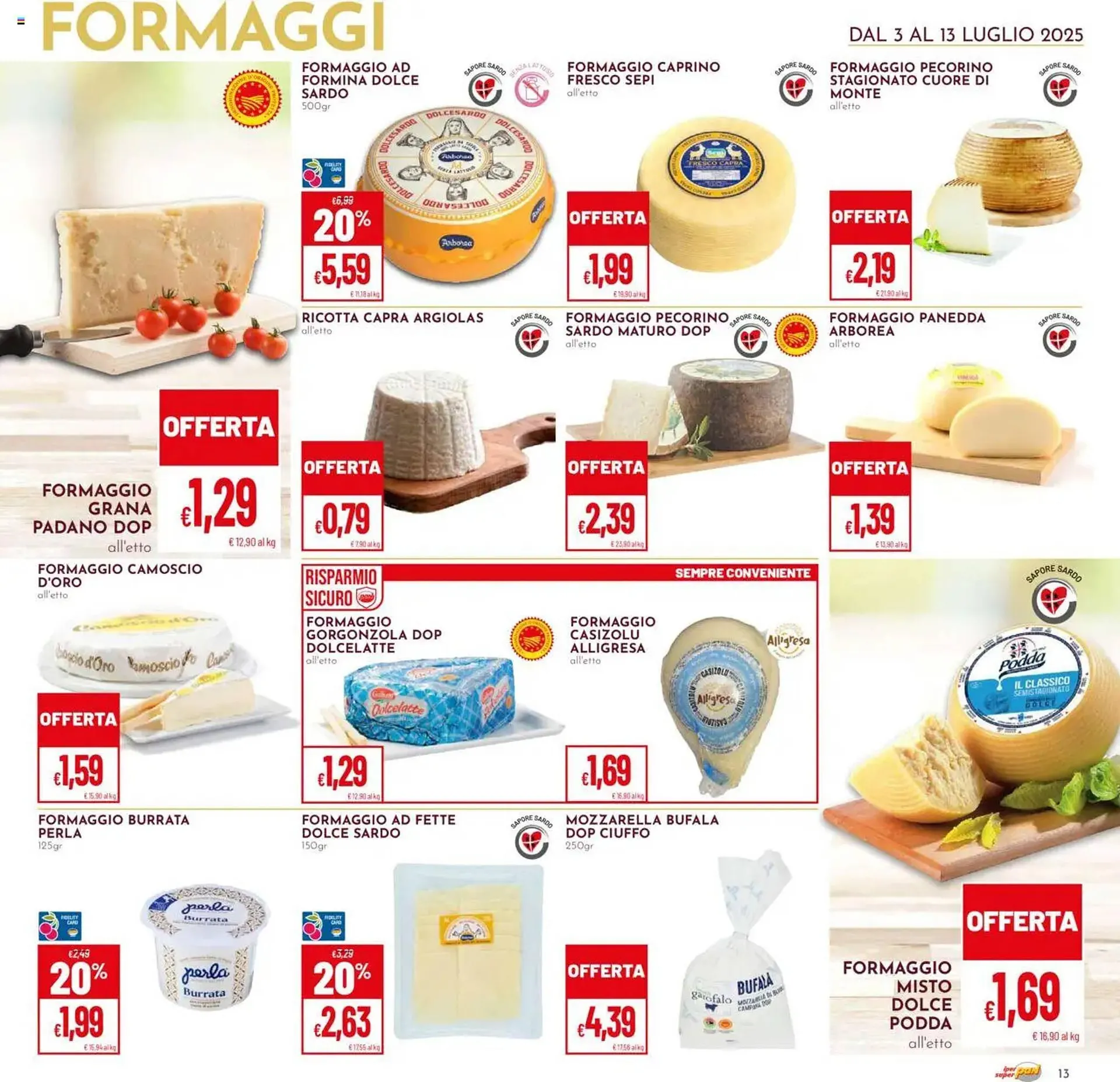 Volantino Pan da 3 luglio a 13 luglio di 2025 - Pagina del volantino 13