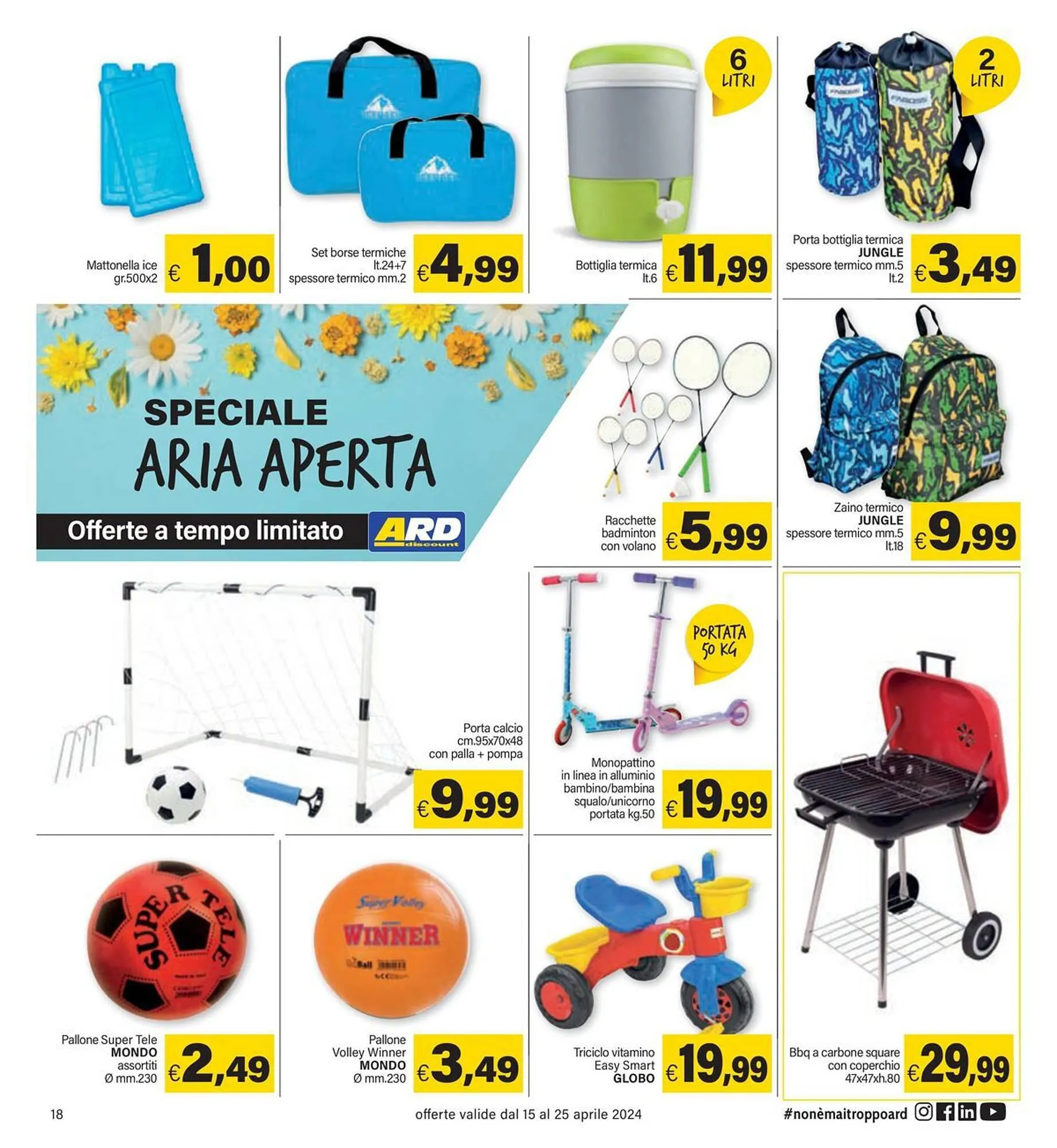 Volantino Ard Discount da 15 aprile a 25 aprile di 2024 - Pagina del volantino 18