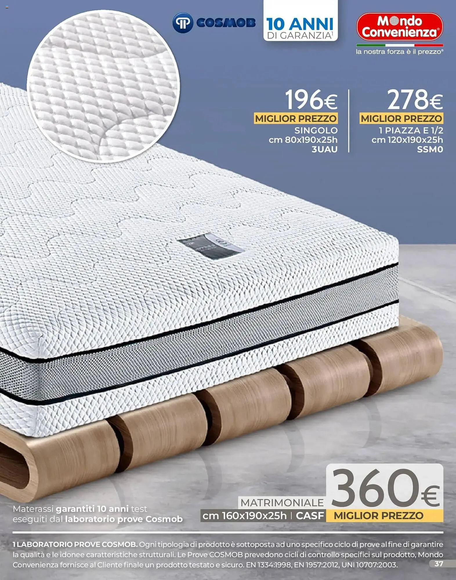 Volantino Mondo Convenienza da 4 gennaio a 31 gennaio di 2026 - Pagina del volantino 37