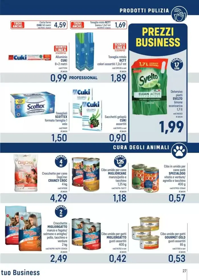 Offerte da 25 novembre a 8 dicembre di 2024 - Pagina del volantino 27