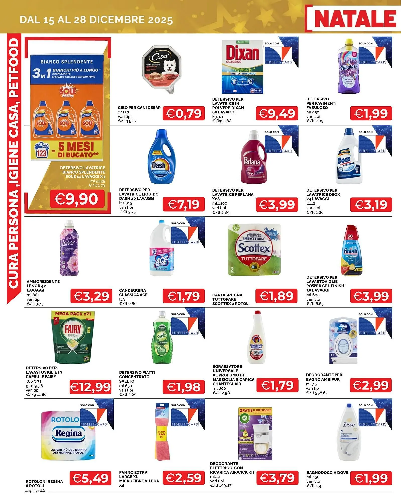 Volantino Mercatò da 15 dicembre a 28 dicembre di 2025 - Pagina del volantino 12
