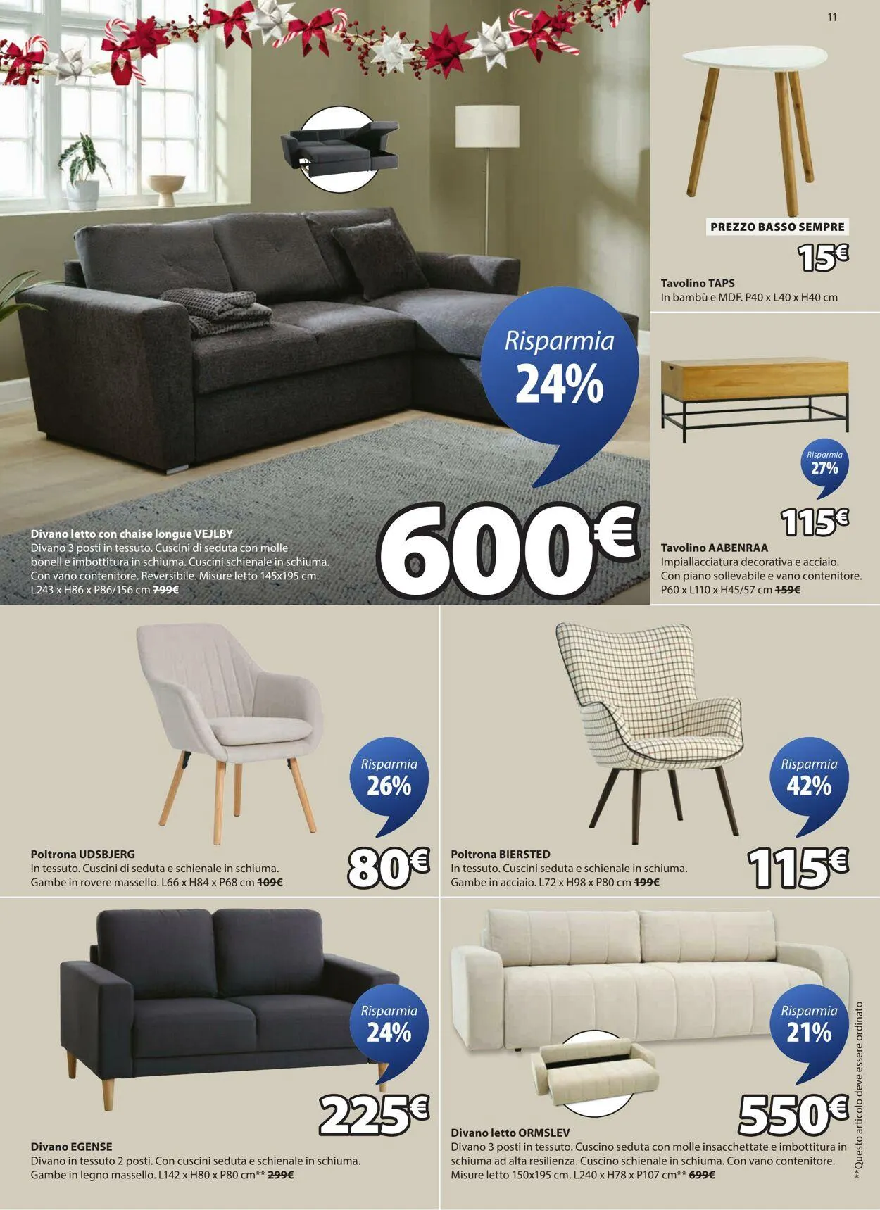Jysk Volantino attuale da 31 dicembre a 14 gennaio di 2026 - Pagina del volantino 12
