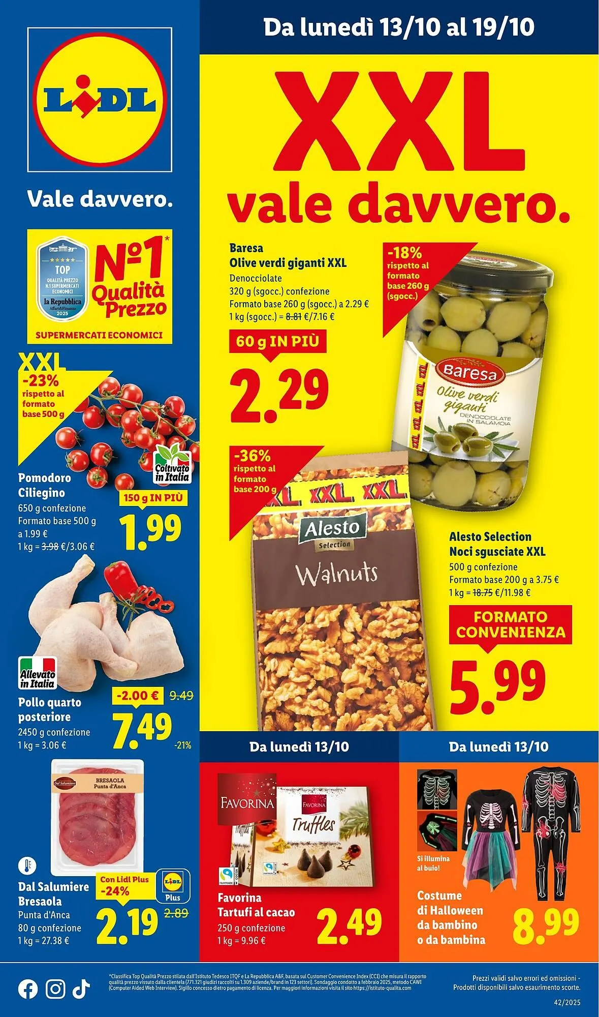 Volantino Lidl da 13 ottobre a 19 ottobre di 2025 - Pagina del volantino 1