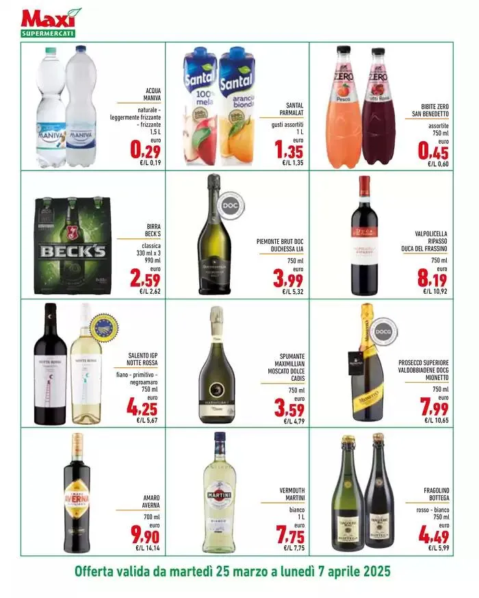 Da noi conviene tutti i giorni da 25 marzo a 7 aprile di 2025 - Pagina del volantino 14