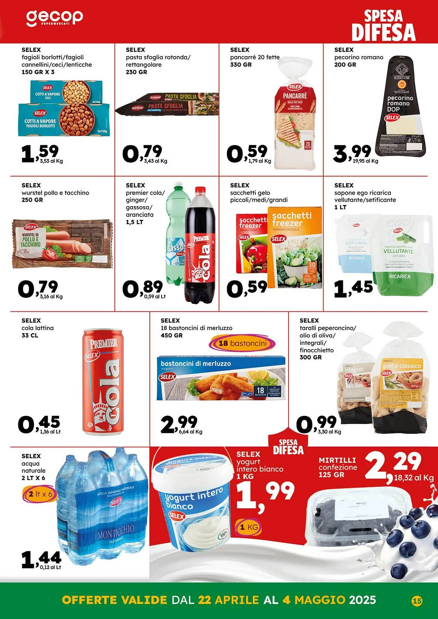 Volantino Gecop da 22 aprile a 4 maggio di 2025 - Pagina del volantino 15