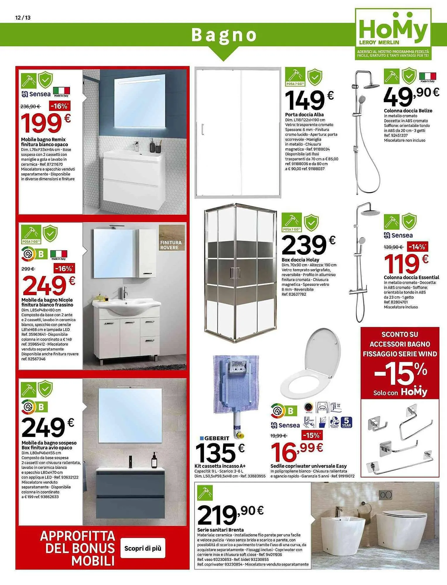 Volantino Leroy Merlin da 7 maggio a 2 giugno di 2025 - Pagina del volantino 12