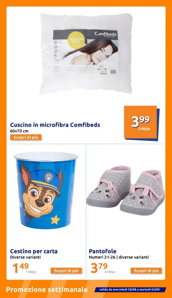 Piccoli prezzi grandi sorrisi da 1 settembre a 30 settembre di 2024 - Pagina del volantino 6