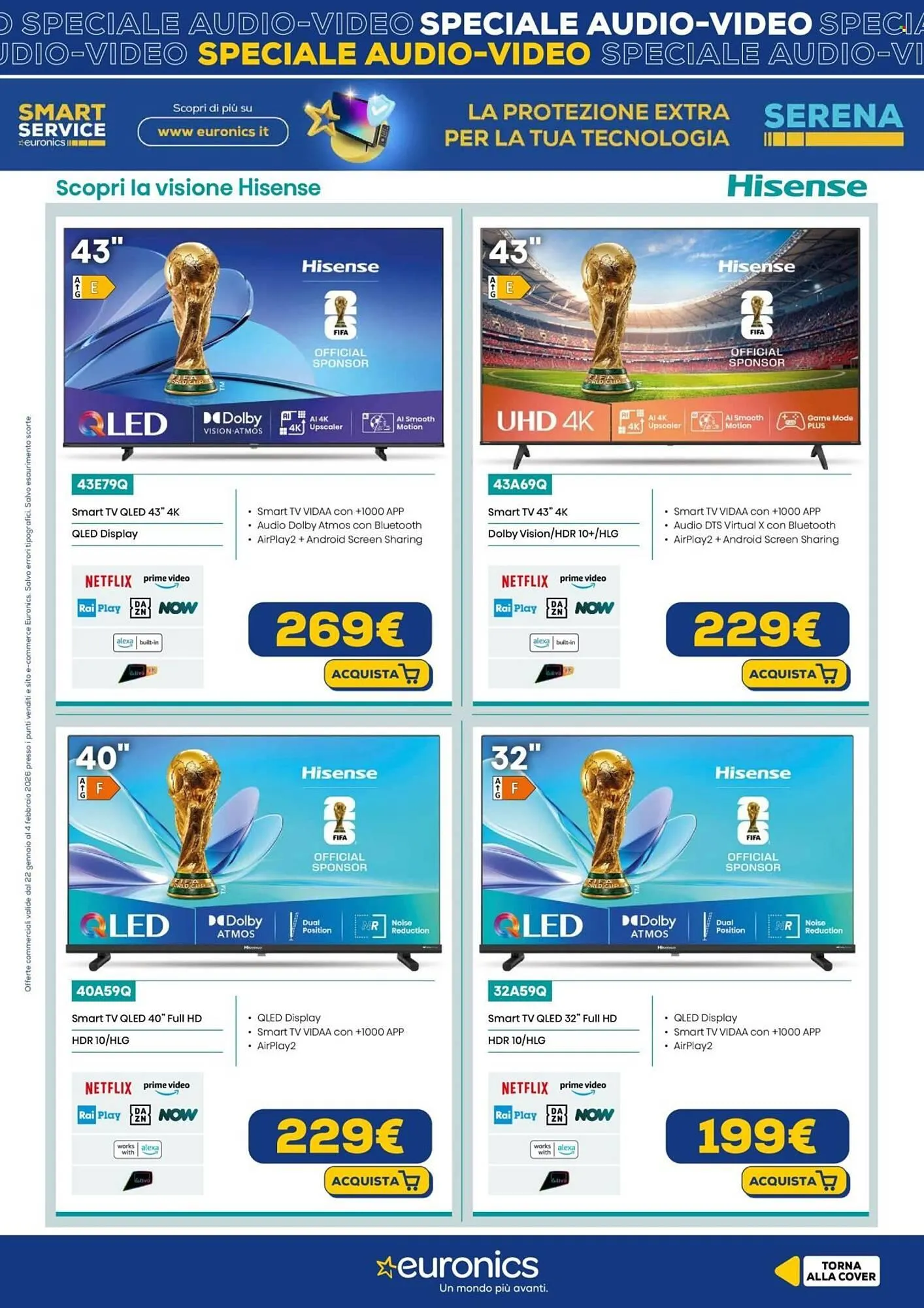 Volantino Euronics da 22 gennaio a 4 febbraio di 2026 - Pagina del volantino 10