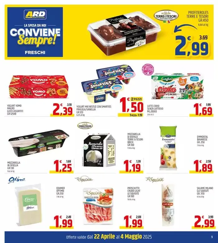 Moltiplica il risparmio da 22 aprile a 5 maggio di 2025 - Pagina del volantino 9