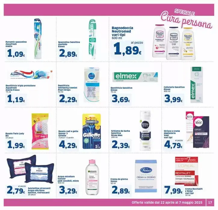Sconti che volano alto, Superstore da 22 aprile a 7 maggio di 2025 - Pagina del volantino 17