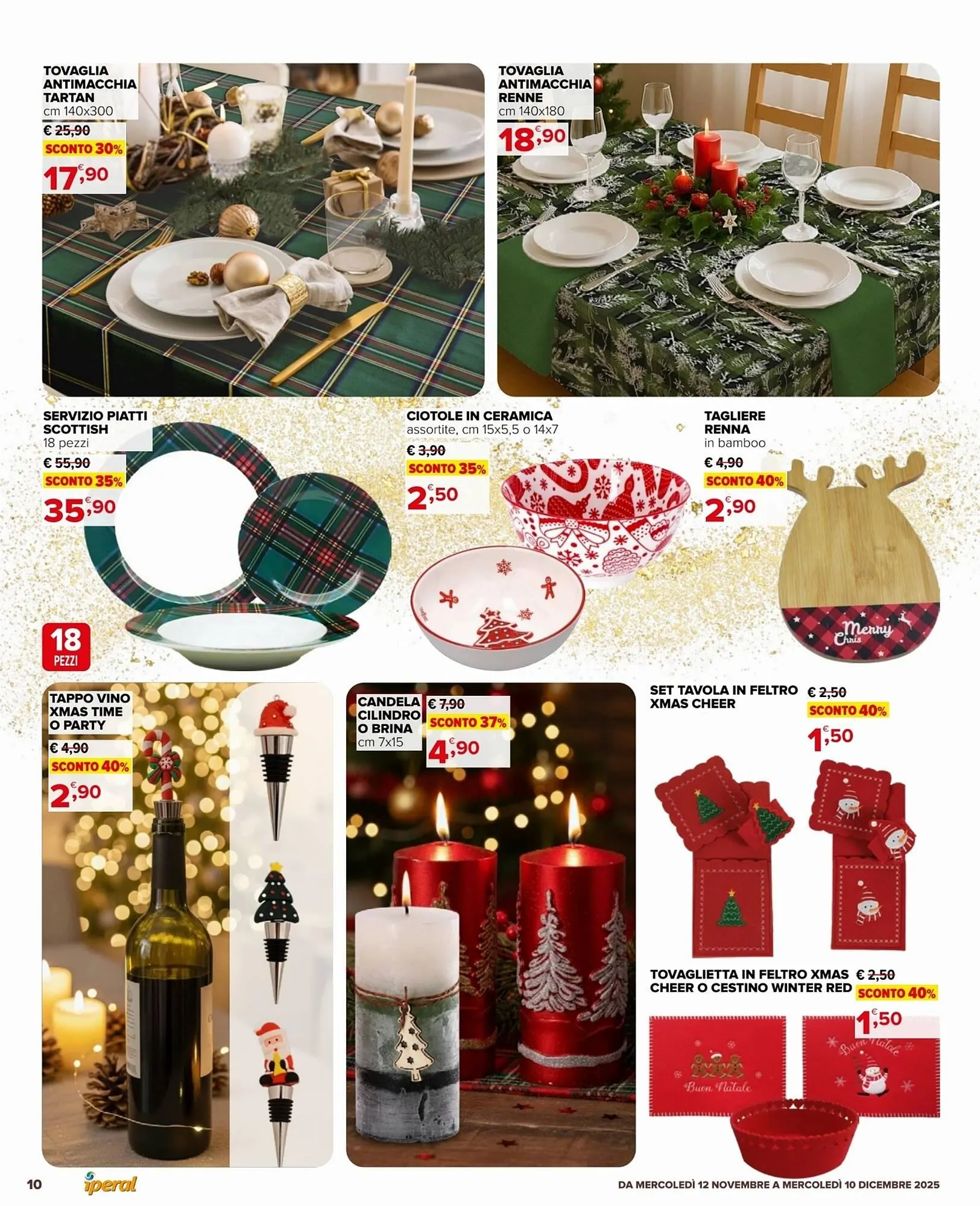 Volantino Iperal da 12 novembre a 10 dicembre di 2025 - Pagina del volantino 10
