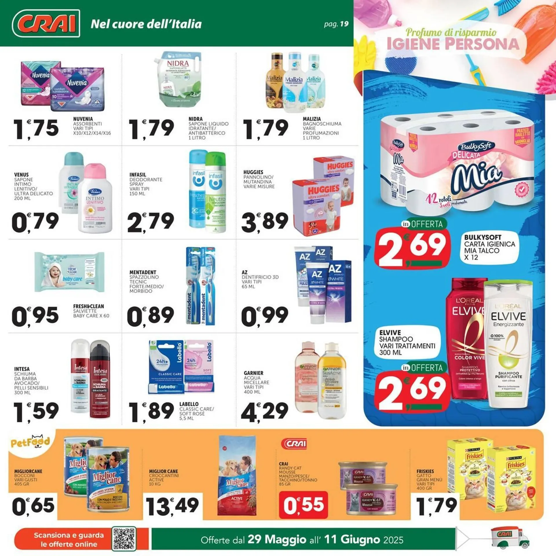Volantino Crai da 29 maggio a 11 giugno di 2025 - Pagina del volantino 19