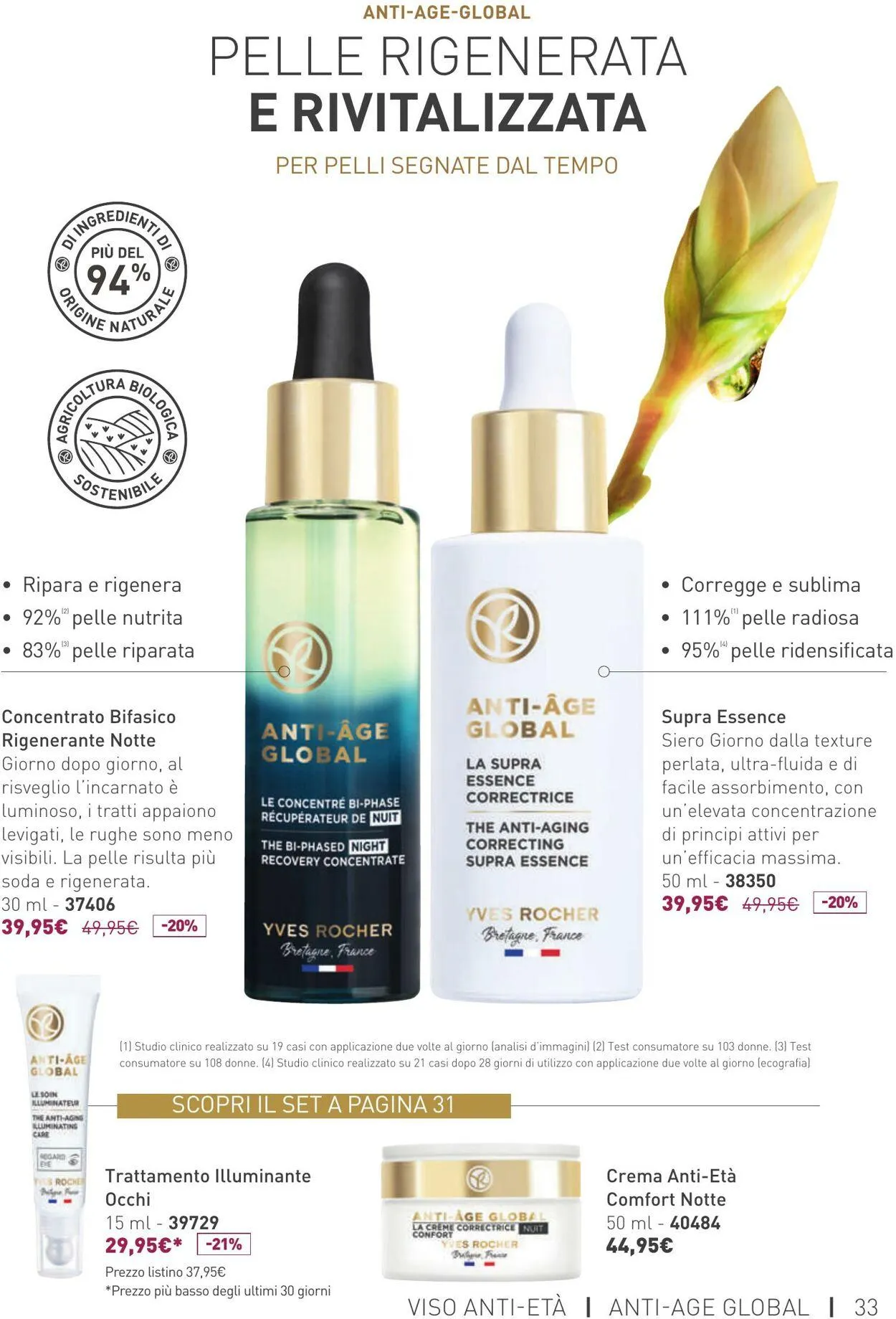 Yves Rocher Volantino attuale da 7 novembre a 21 novembre di 2024 - Pagina del volantino 33