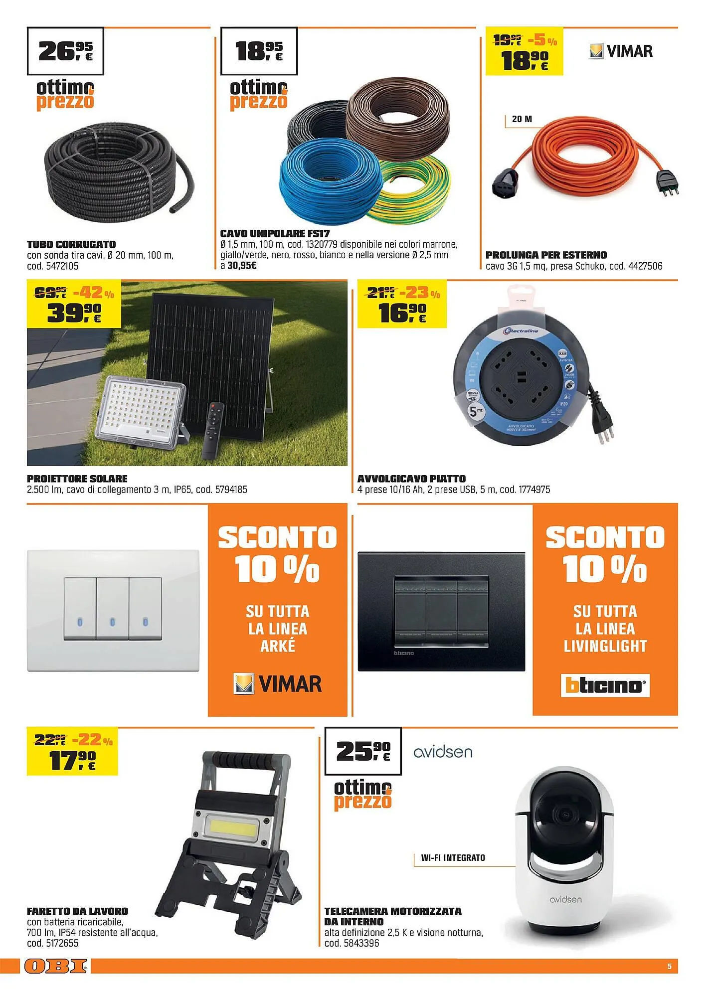 Volantino OBI da 23 luglio a 24 agosto di 2025 - Pagina del volantino 5