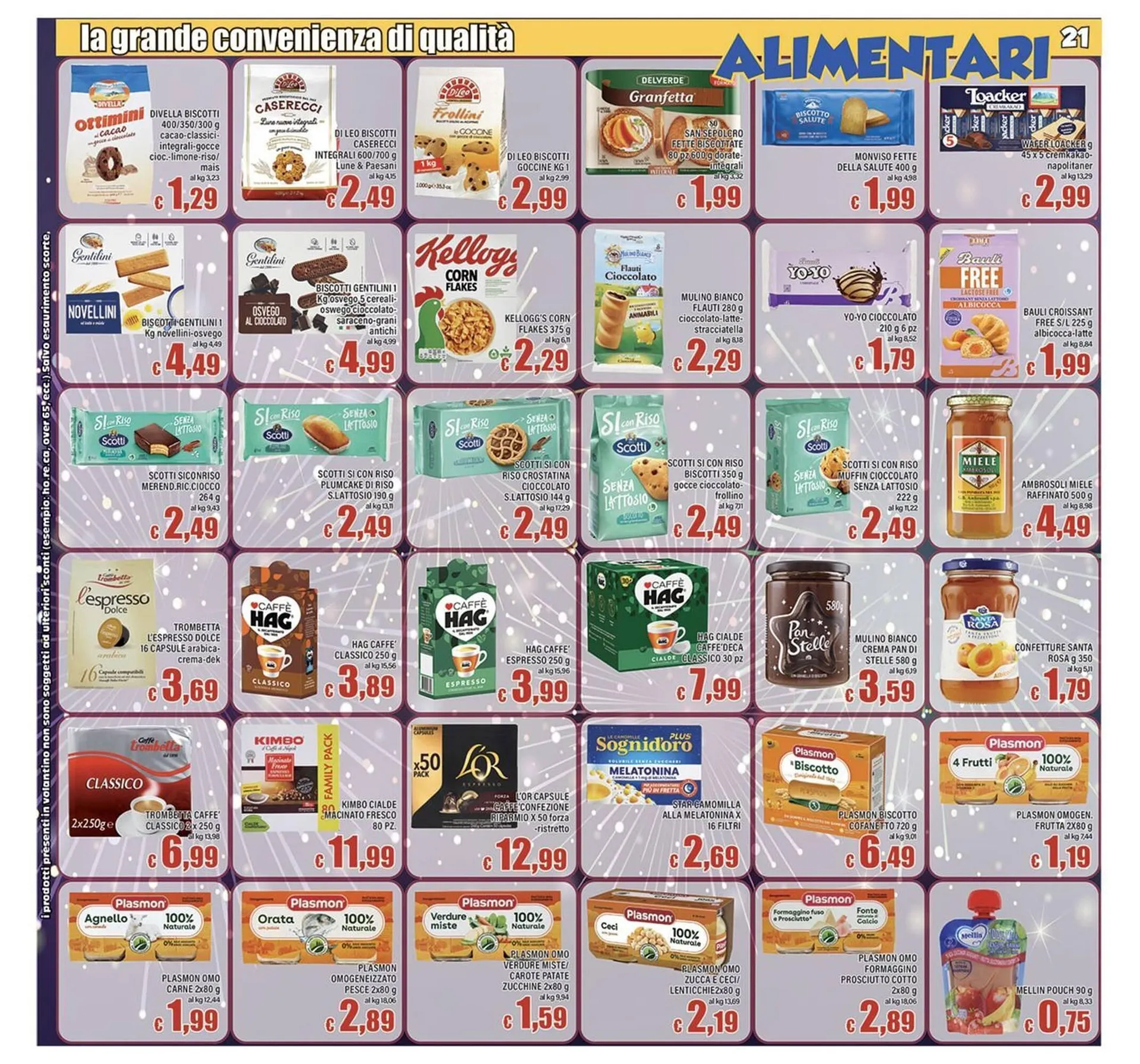 Volantino Top Supermercati da 27 dicembre a 6 gennaio di 2026 - Pagina del volantino 21