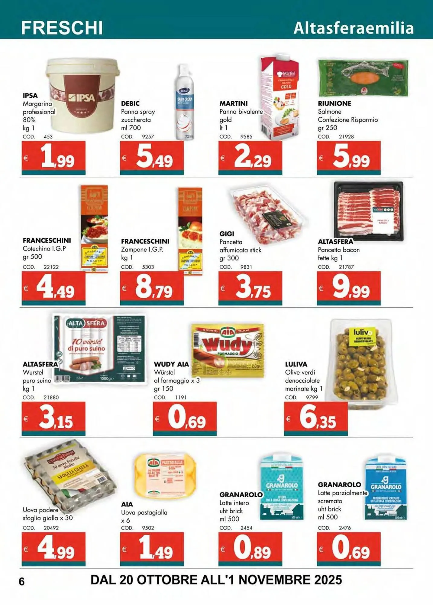 Volantino Altasfera da 20 ottobre a 1 novembre di 2025 - Pagina del volantino 6