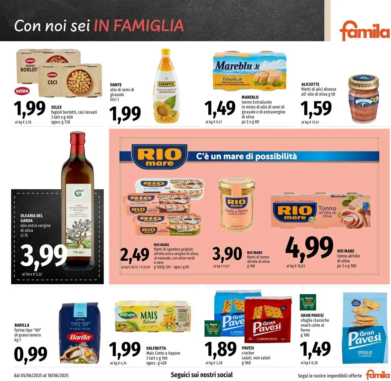 Famila Volantino attuale da 5 giugno a 18 giugno di 2025 - Pagina del volantino 13