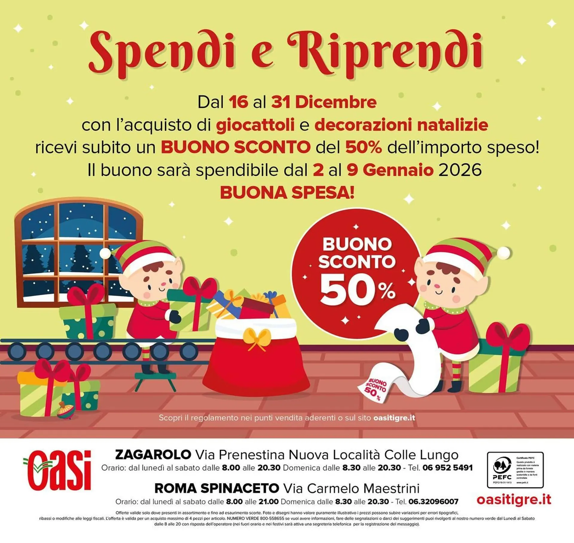 Volantino Oasi da 16 dicembre a 31 dicembre di 2025 - Pagina del volantino 40