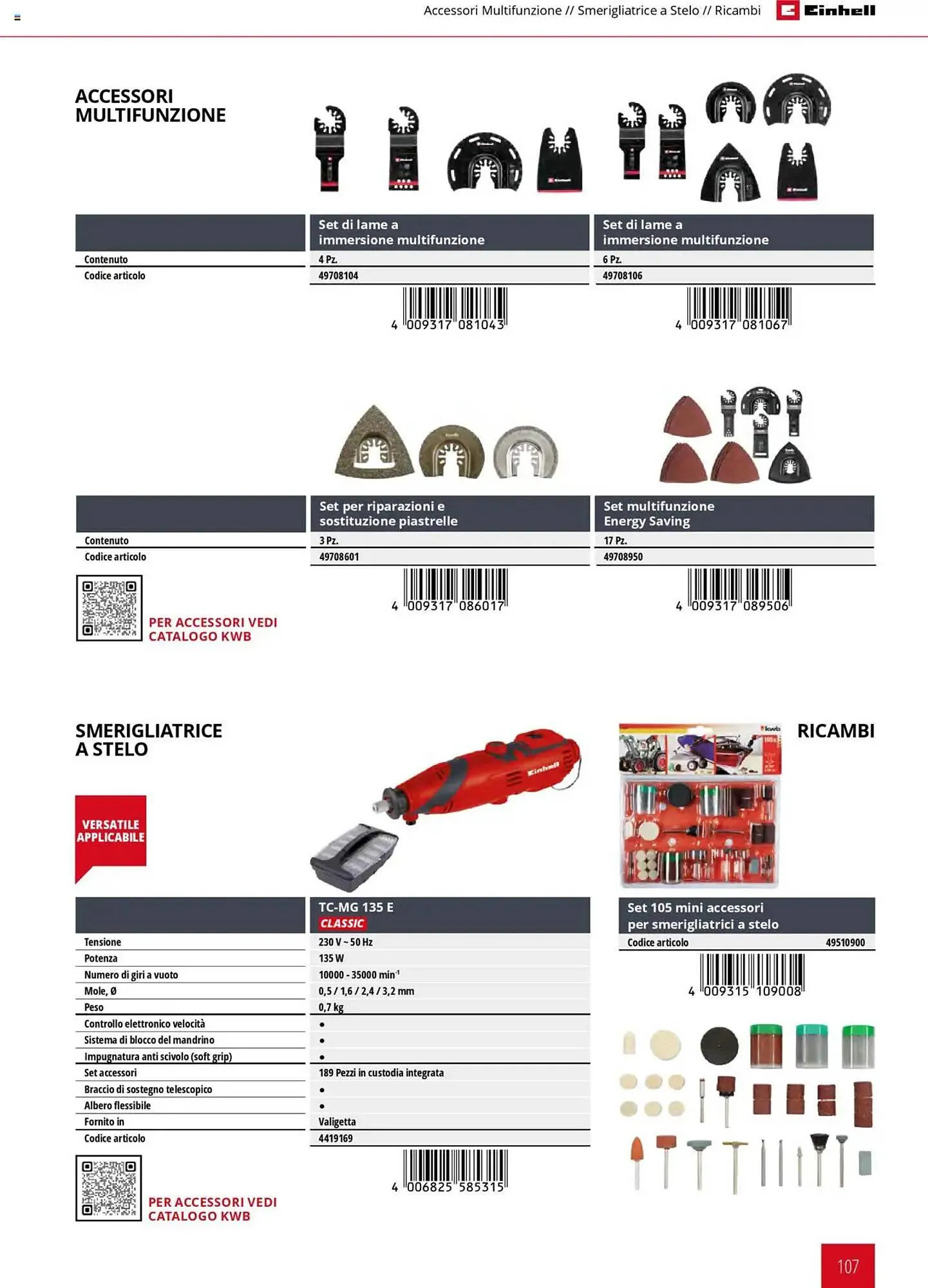 Volantino Einhell da 6 febbraio a 6 febbraio di 2026 - Pagina del volantino 107