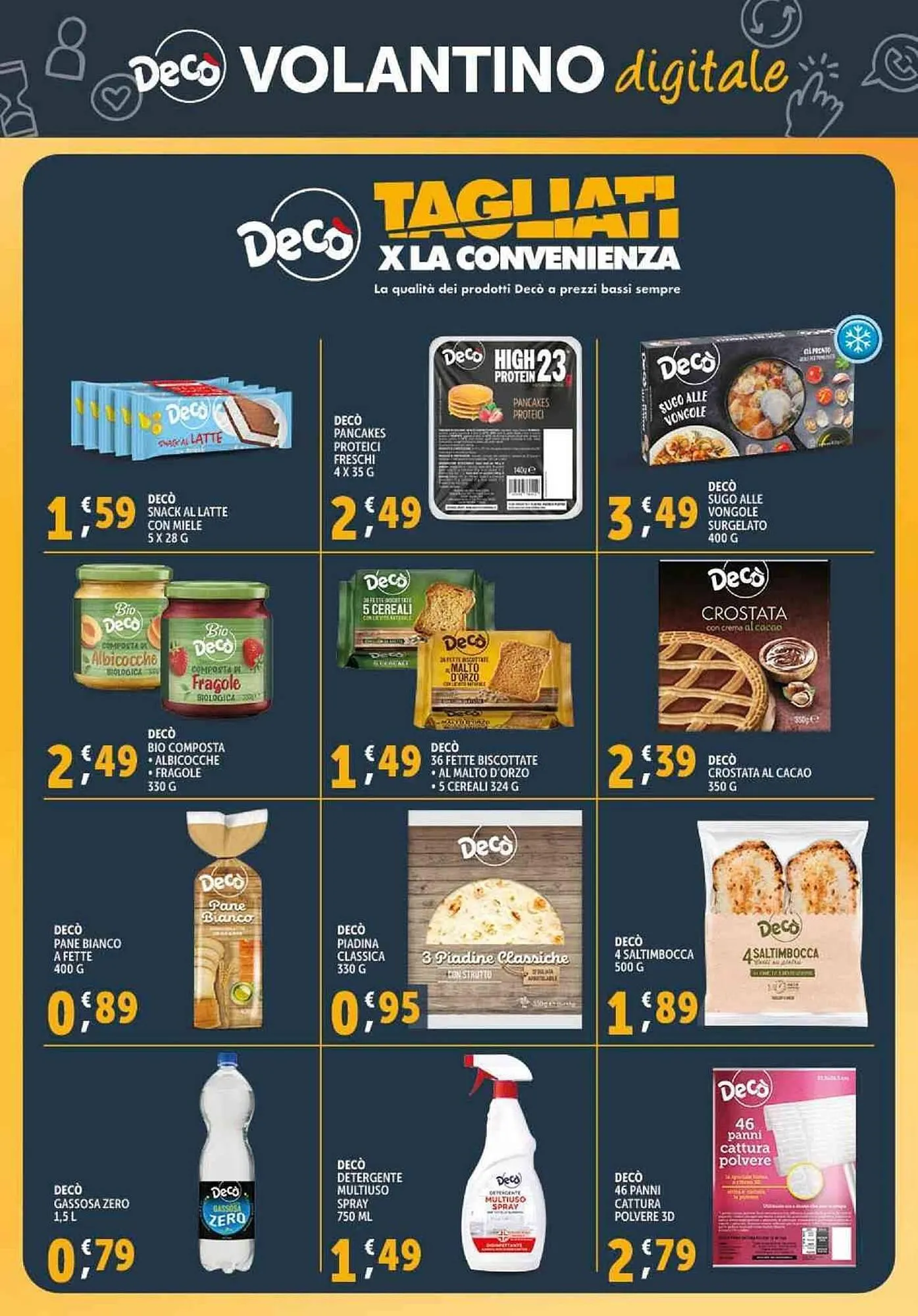 Volantino Deco Supermercati da 17 giugno a 26 giugno di 2025 - Pagina del volantino 33