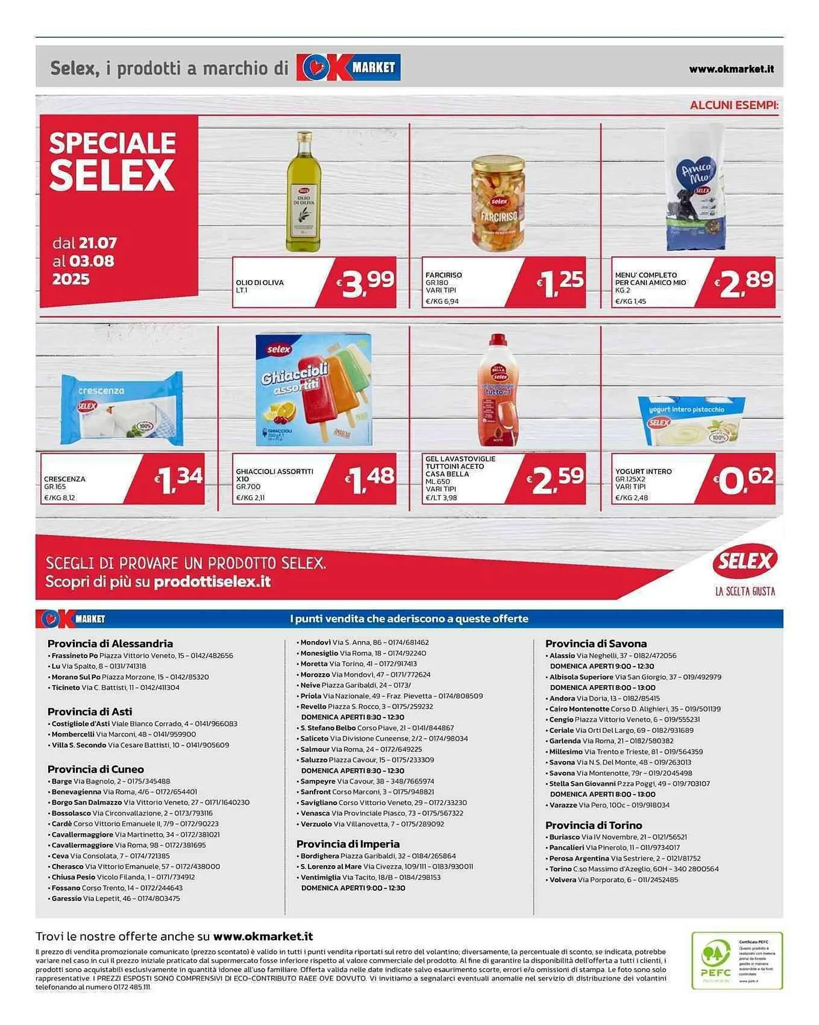 Volantino Ok Market da 21 luglio a 3 agosto di 2025 - Pagina del volantino 8