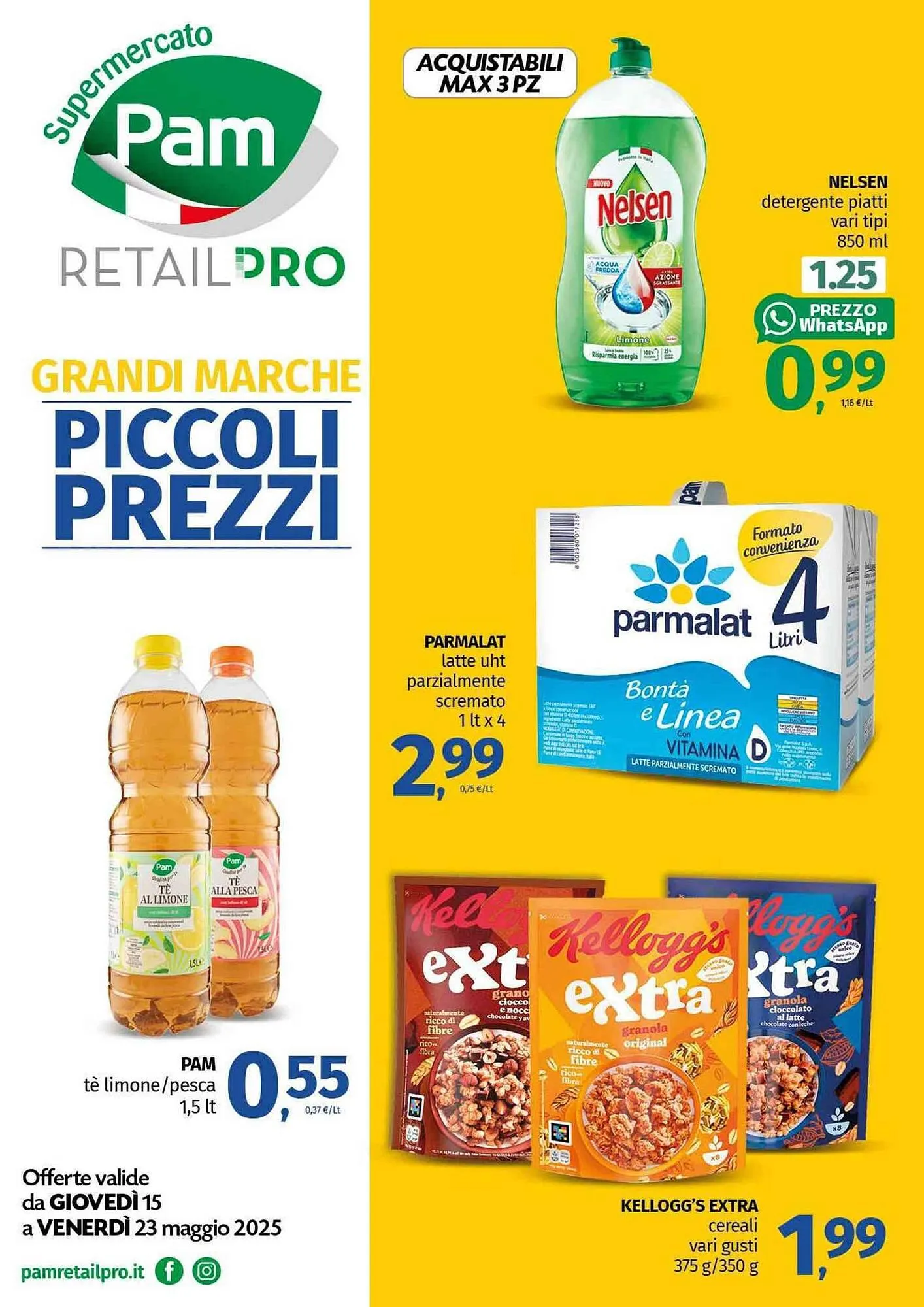 Volantino Pam da 15 maggio a 23 maggio di 2025 - Pagina del volantino 1