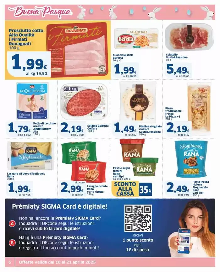 Buona Pasqua , Ok Sigma da 10 aprile a 21 aprile di 2025 - Pagina del volantino 6