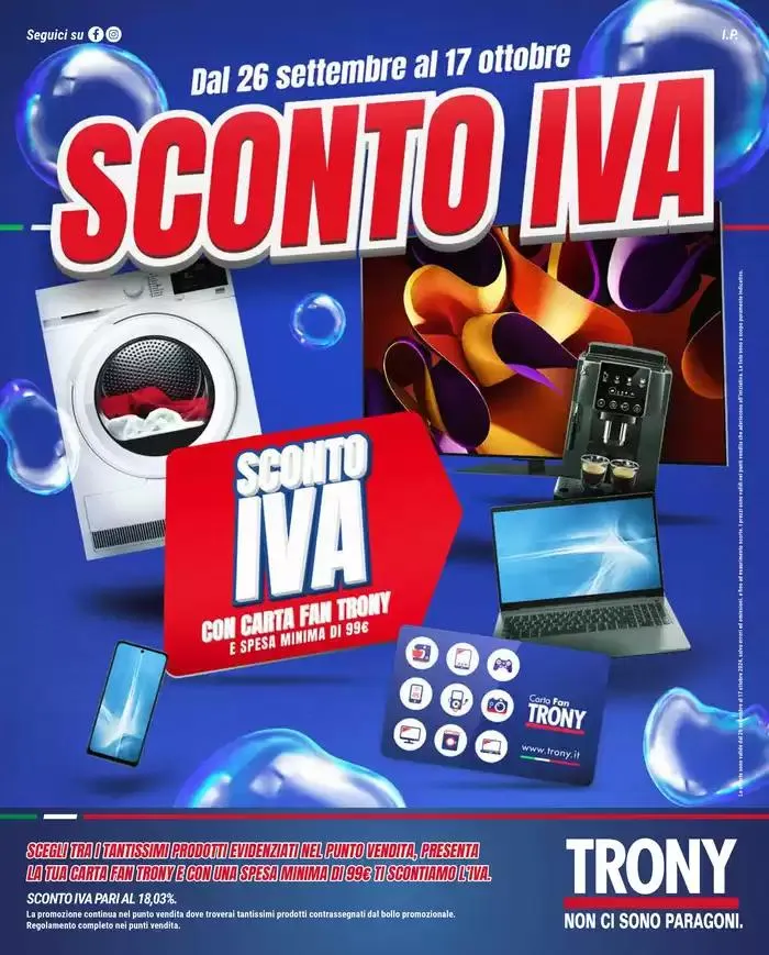 Sconti iva da 26 settembre a 17 ottobre di 2024 - Pagina del volantino 1