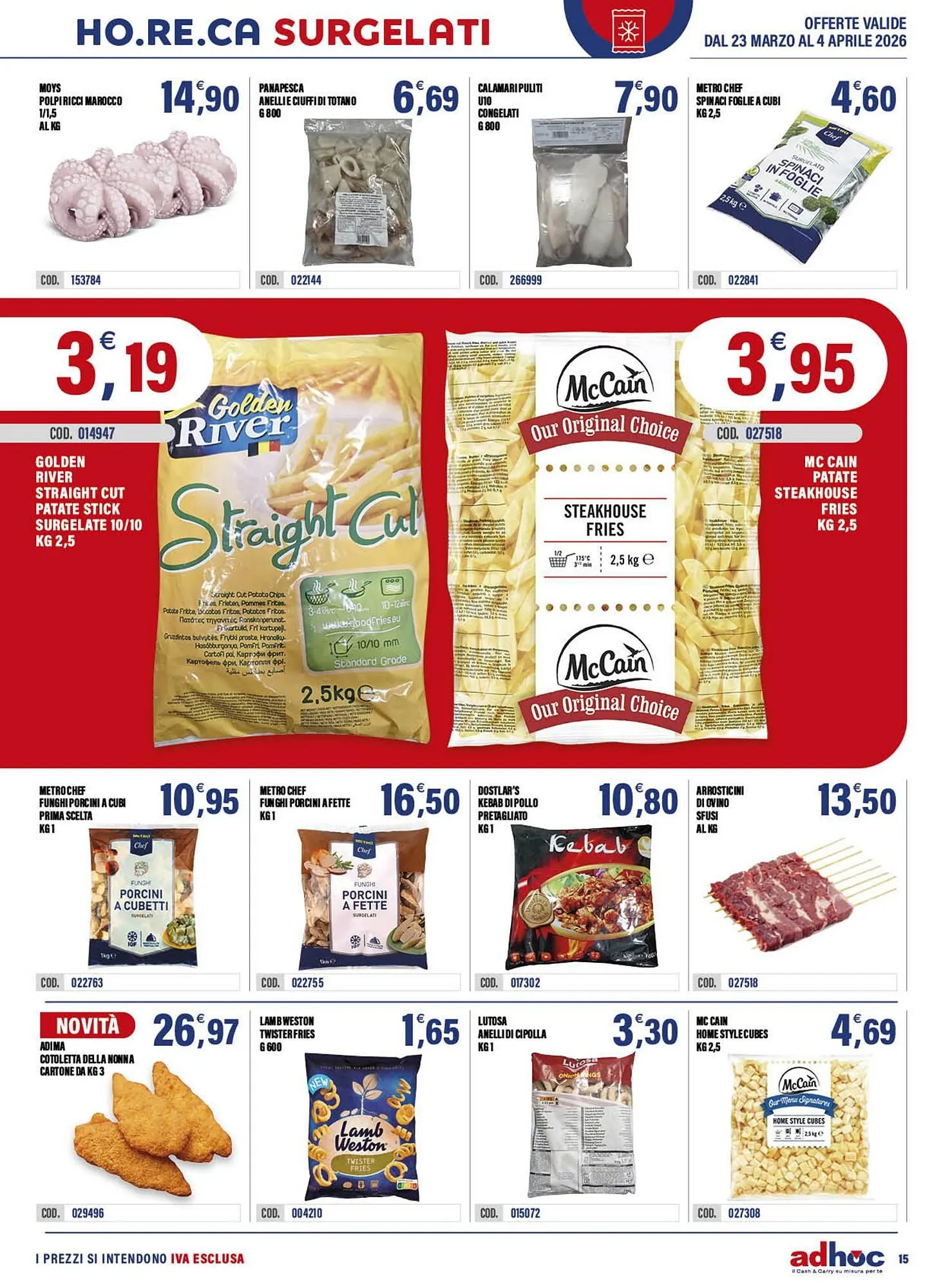 Volantino Adhoc da 23 marzo a 4 aprile di 2026 - Pagina del volantino 15