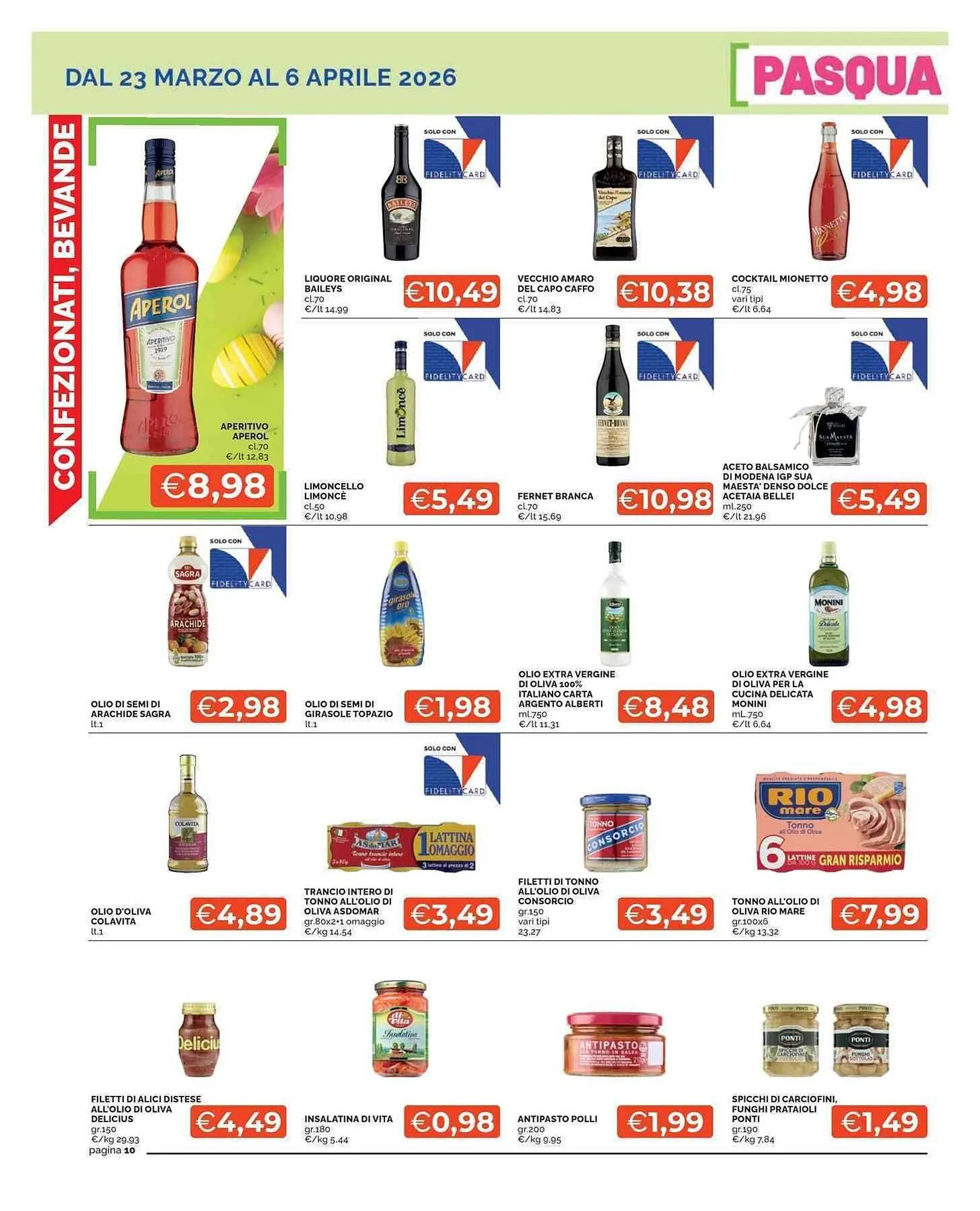Volantino Mercatò da 23 marzo a 6 aprile di 2026 - Pagina del volantino 10