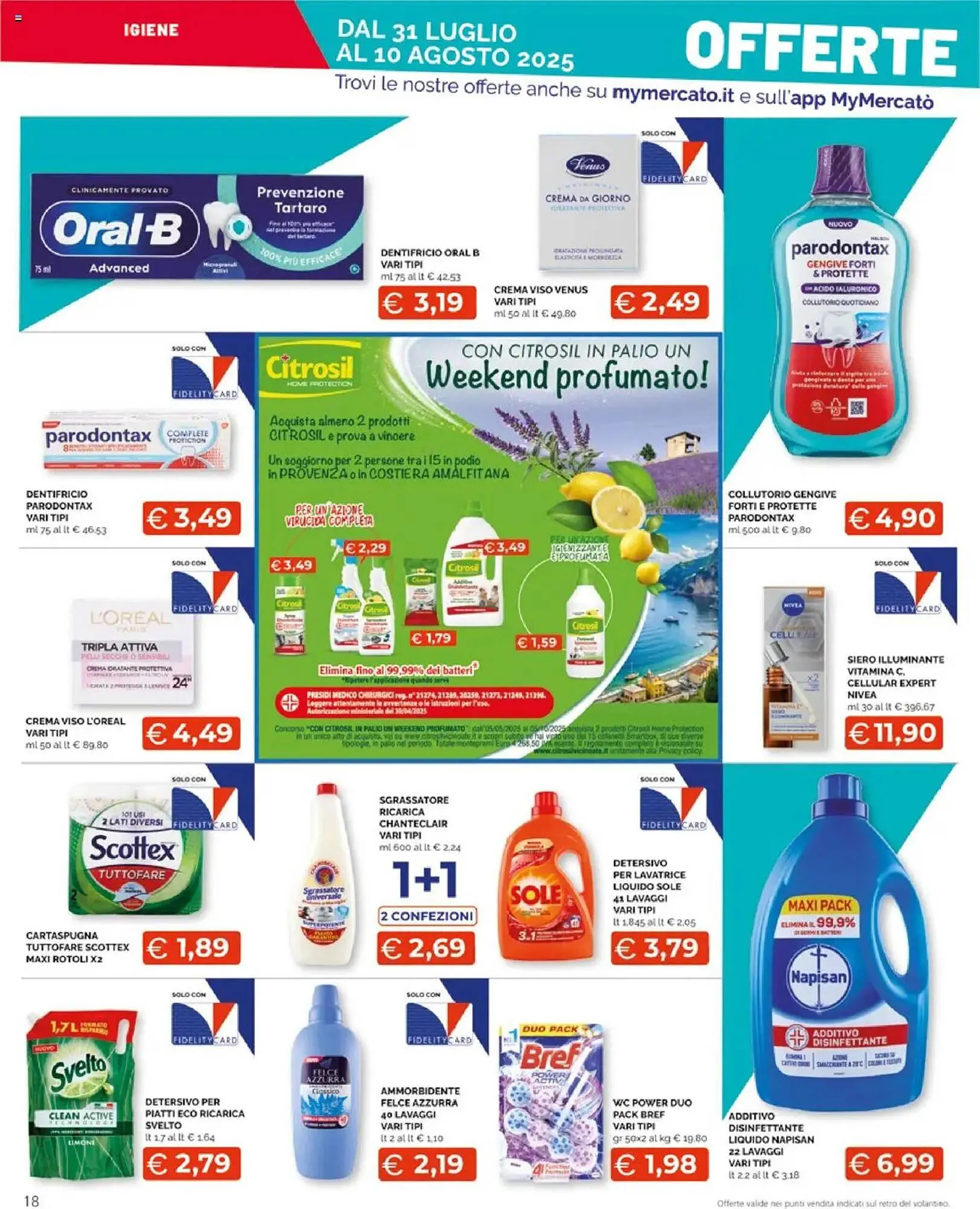Volantino Mercatò Extra da 31 luglio a 10 agosto di 2025 - Pagina del volantino 18